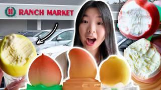 I Tried Every Viral Fruit Shaped Ice Cream   from Ranch 99 Market