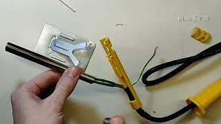 Soldering iron repair 40W / How to Rewire a Soldering Iron / Reparación de soldadores