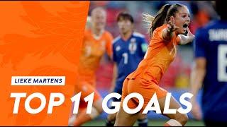 Lieke Martens | Top 11 goals in Oranje 