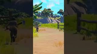 He Ran So Fast!  #fortnite #fortnitebr #fortnitechapter3 #shorts #fnbr #snowyplayz #chapter3season3