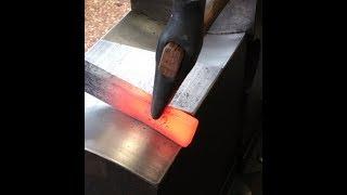 Repurposing old tool for blacksmithing