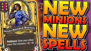 NEW Card Reveals for the New Season! | Hearthstone Battlegrounds Season 9