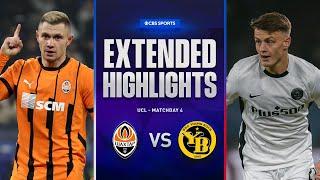 Shakhtar Donetsk vs. Young Boys: Extended Highlights | UCL League Phase MD 4 | CBS Sports Golazo