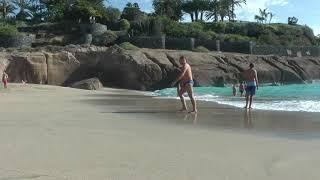 The best beaches in Costa Adeje.Tenerife, Canary Islands, Spain. Beaches Costa Adeje, Tenerife south