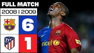 FC Barcelona - Atlético de Madrid 6-1 LALIGA 2008/2009 FULL MATCH