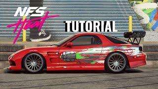 Need for Speed HEAT | Dom's Mazda RX7 Build Tutorial!