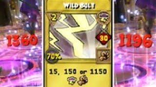 Wizard101 PvP but you can ONLY use wild bolt