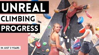 Crazy Strong in Just 3 Years: This Girl Has Amazing Bouldering Skills