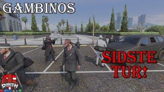 GAMBINOS SIDSTE TUR! *Kæmpe skudduel med politiet* | DanishRP | GTA RP