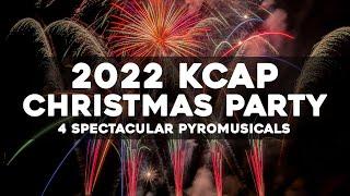 [4K]  !!2022 KCAP Christmas Party Pyromusical!! 