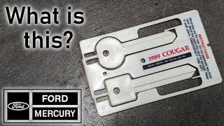 Ford 8005-X and Plastic Emergency Keys - Do They Even Work?