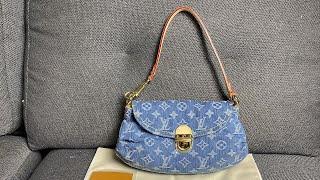 Louis Vuitton Monogram Denim Mini Pleaty Bag Review