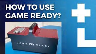 How to use Game Ready ice machine? Cooling knee and ankle after surgery or injury