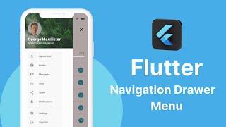 Navigation Drawer Side Menu Using Flutter (2023)