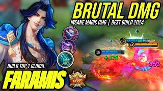 FARAMIS BEST BUILD 2024 | BUILD TOP GLOBAL FARAMIS GAMEPLAY | MOBILE LEGENDS