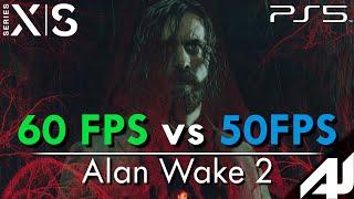  Best on Xbox | Alan Wake 2 on Xbox Series X vs PS5 [FPS+Resolution]