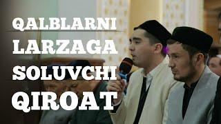 Qalblarni larzaga soluvchi qiroat Quron musobaqasi g'olibi Nizomiddin Ismoilov (Shoshiy).