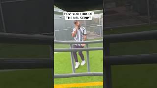 POV: YOU FORGOT YOUR NFL SCRIPT.. #funny #nfl #football