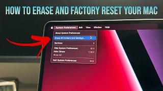 How to Erase and Factory Reset your M1/M2 Silicon Mac!