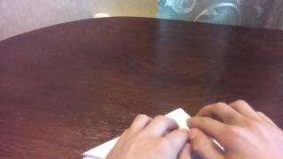 Как сделать водяную бомбочку из бумаги.