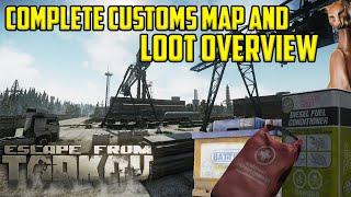 COMPLETE CUSTOMS GUIDE-Ultimate Map, Loot, Routes, Layout, and Everything Customs Overview