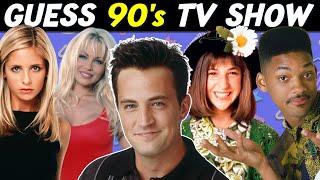 Guess the 90s TV Show from an Image | TV Trivia Challenge 