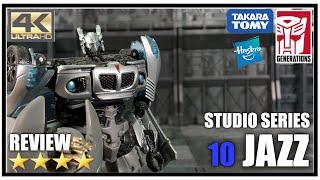 Transformers Studio Series 10 Deluxe Class JAZZ Review