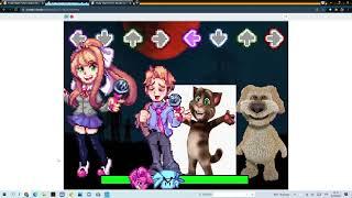 Friday Night Funkin' Monika vs tom ben senpai on Scratch