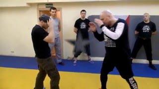 Пресечение ударов ногами в ПАНАНТУКАН  - RAPT. Counter-attacks by kicks.