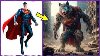 AVENGERS But ZOMBIE WOLF  VENGERS All Characters (marvel & DC) 2024