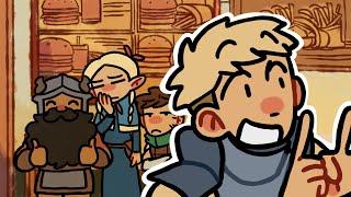 Laios goes to a burger place | Dungeon meshi Animatic