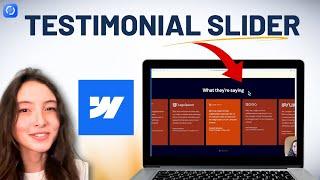 How to build a CMS Testimonial slider in Webflow (simple tutorial)