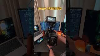 Rigging up my Sony A7SIII for my next project #cinematography #camerarig #camera #sony
