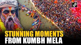 Splendid moments from Kumbh Mela 2025 through bird’s eye view