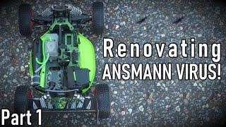 Ansmann Virus Rebuild Project! | Nitro Buggy - Installing Electronics