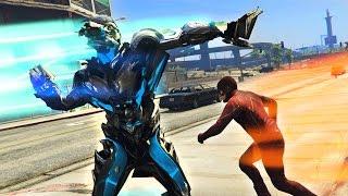 THE FLASH vs SAVITAR, THE GOD OF SPEED!! (GTA 5 Mods, Superhero Battles #9)