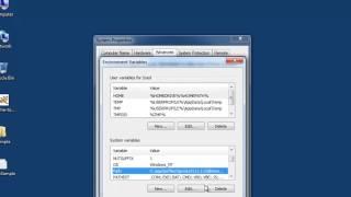 Setting Path and Classpath for Java in Windows 7
