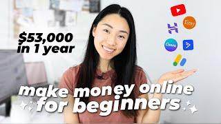 How to Build a $53k Digital Business in 1 Year  *NEW 2025* beginner's guide to making money online