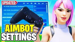 *NEW* BEST Controller Settings For Fortnite AIMBOT + FAST EDITS in Chapter 5! (PS4/PS5/Xbox/PC)