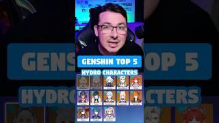 TOP 5 HYDRO CHARACTERS IN GENSHIN IMPACT