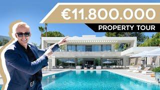 Inside a €11.800.000! Modern LUXURY HOUSE in Marbella | Drumelia House Tour #2