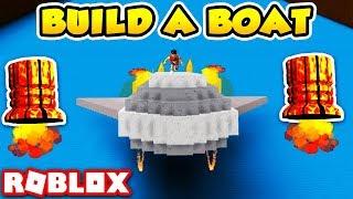 FLYING BOATS w/ THRUSTERS - Build a Boat for Treasure! (Roblox)