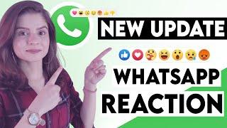 How to React on WhatsApp Messages | Reaction on WhatsApp