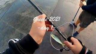 Greece - shore fishing - DAY 1 - Mackerel, Mahi Mahi & Scorpionfish