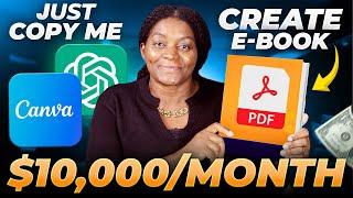 How To Create an eBook Fast and Sell it Online and Make $10k/month (Step-by-Step Tutorial)