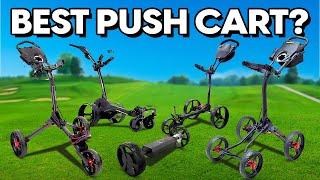 The BEST Golf Push Carts of 2025 (So Far)