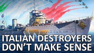 Is There Anything Good About The Italian Destroyers?