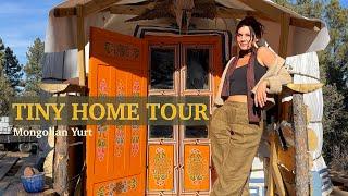 Tiny Home Tour (Magical Mongolian Yurt | Ep. 9)