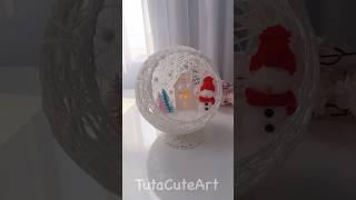 DIY Easy Cute Snowball Decoration ️