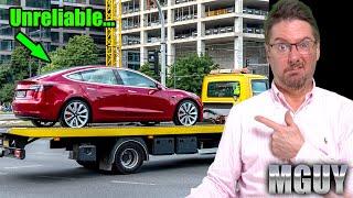 Oops! EVs are LESS reliable than regular cars: survey | MGUY Australia